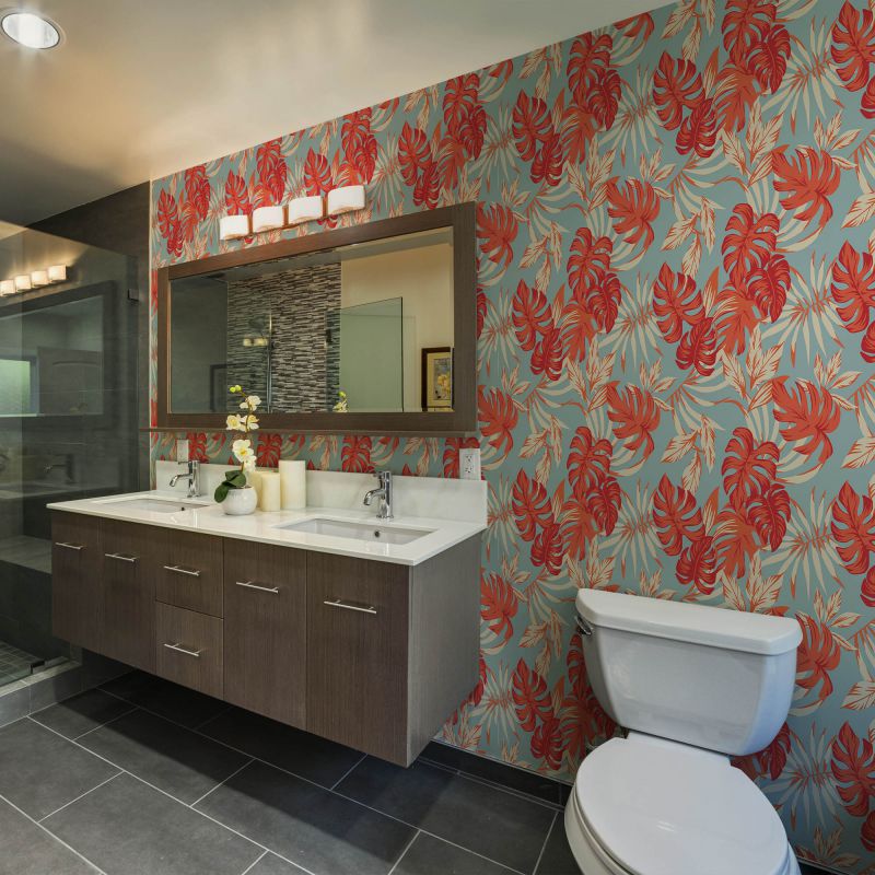 FOTOTAPET_BAIE_AUBURN_LEAVES