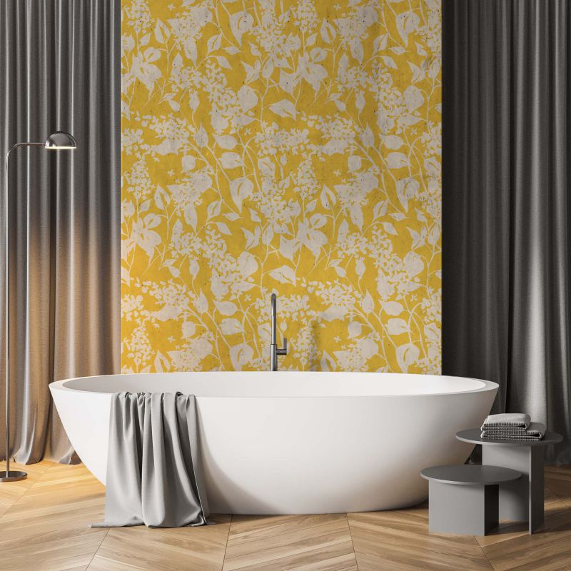 FOTOTAPET_BAIE_FLOWERS_OF_THE_GODS_YELLOW