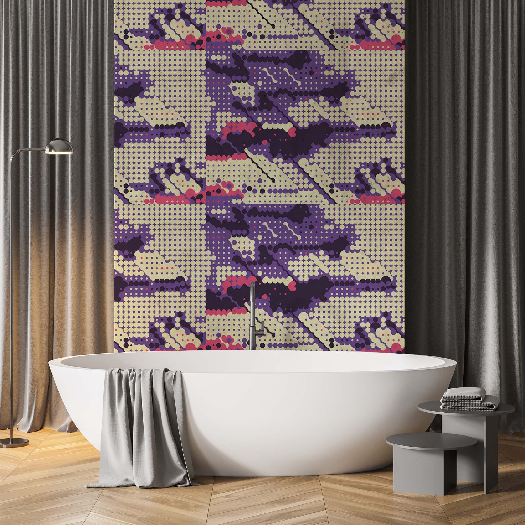 FOTOTAPET_BAIE_PURPLE_DOTTED_JOURNAL