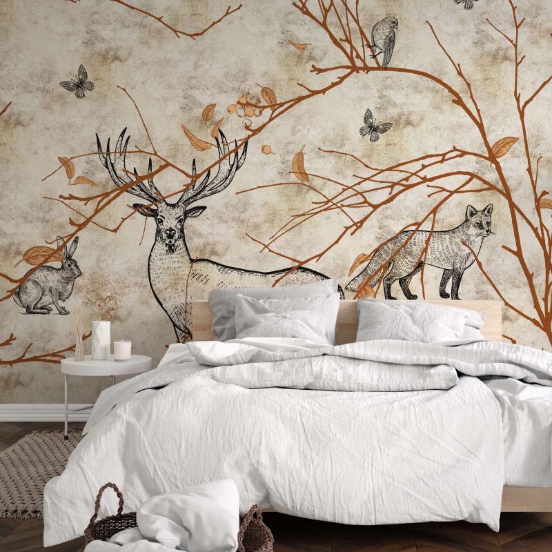 FOTOTAPET_DORMITOR_DEER
