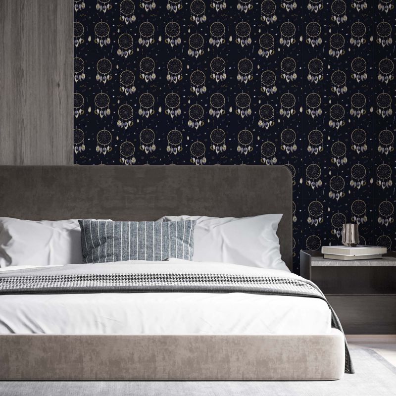 FOTOTAPET_DORMITOR_DREAM_CATCHERS