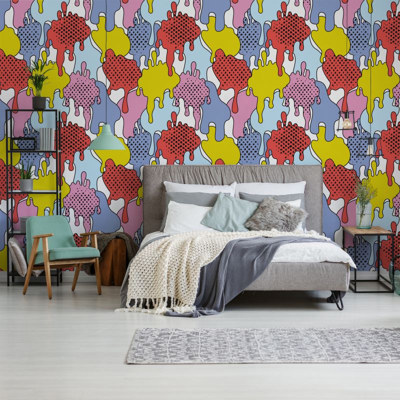 FOTOTAPET_DORMITOR_DRIPING_WALL