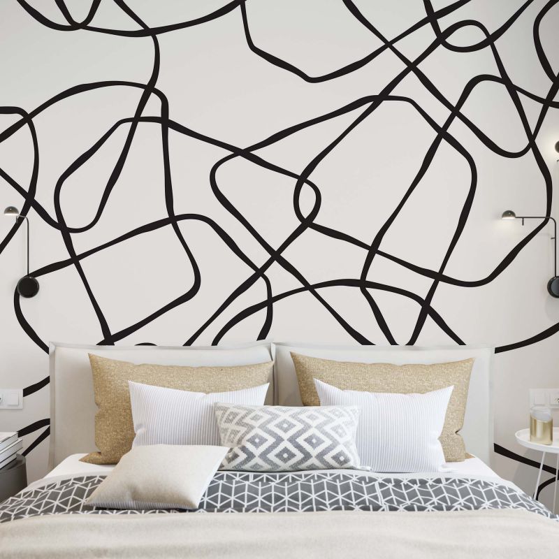 FOTOTAPET_DORMITOR_GEOMETRIC_SHAPES