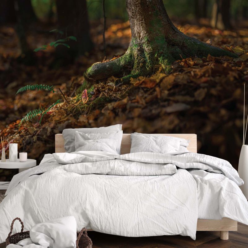 FOTOTAPET_DORMITOR_GREEN_ROOTS