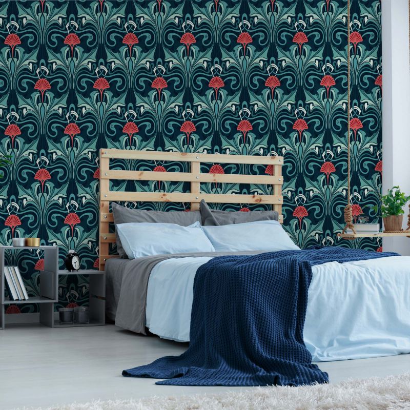 FOTOTAPET_DORMITOR_HIDDEN_FLOWER