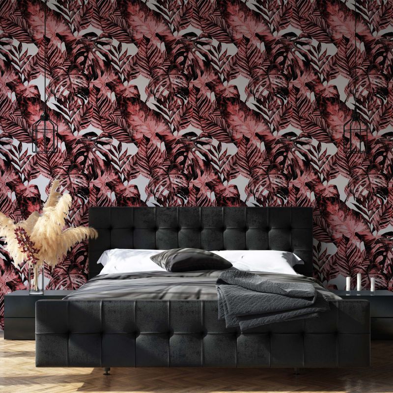 FOTOTAPET_DORMITOR_MONSTERA_DELICIOSA