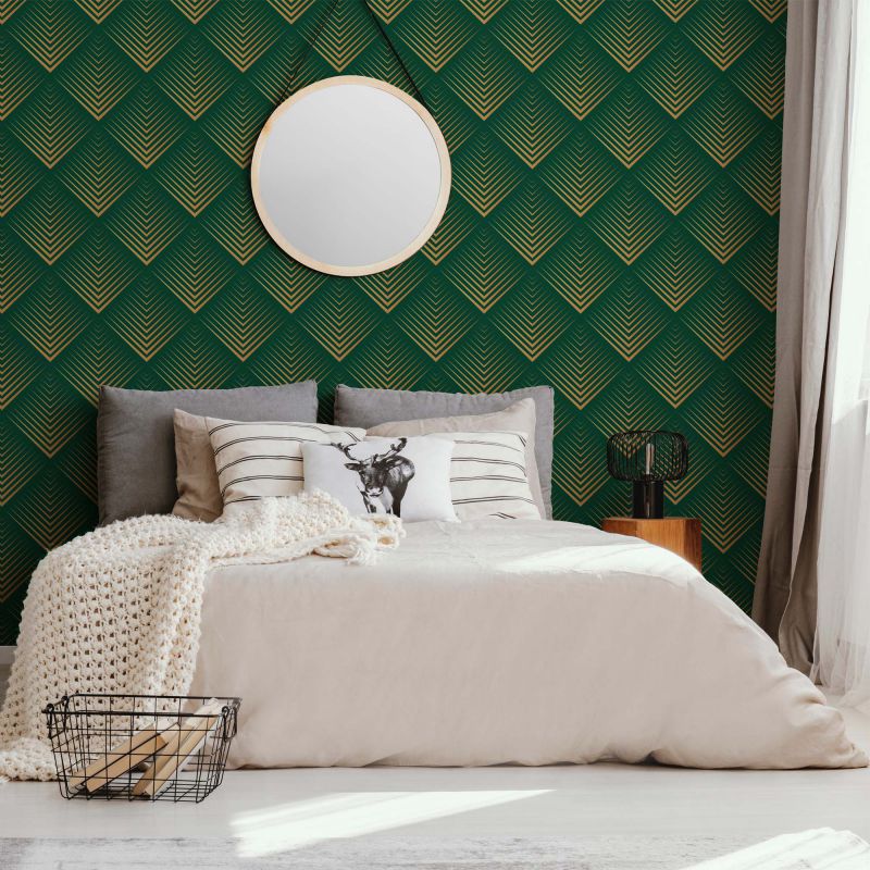 FOTOTAPET_DORMITOR_TIFFANY_GREEN