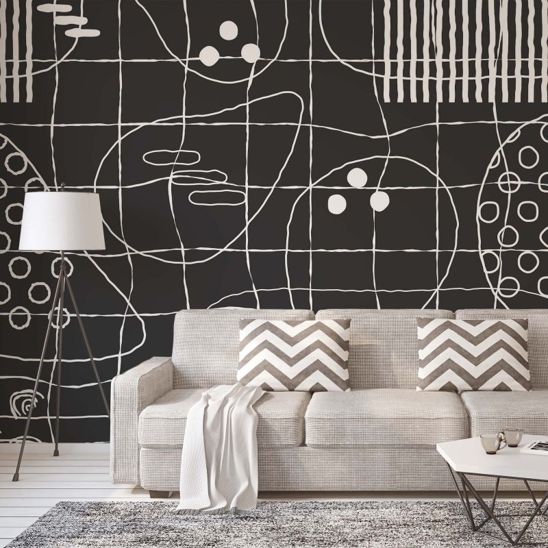 FOTOTAPET_LIVING_ABSTRACT_LINES