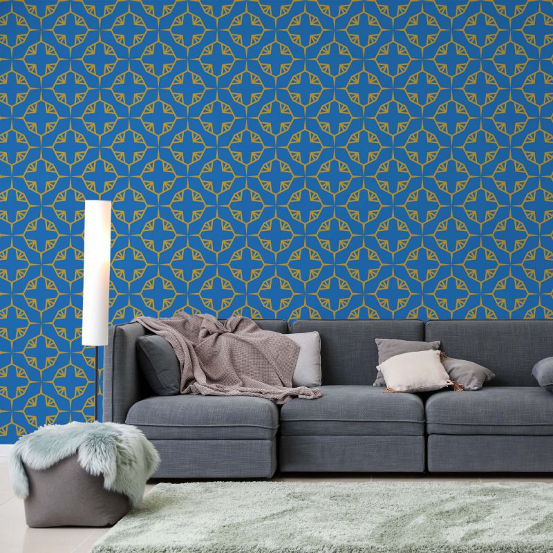 FOTOTAPET_LIVING_DUFRENE_BLUE