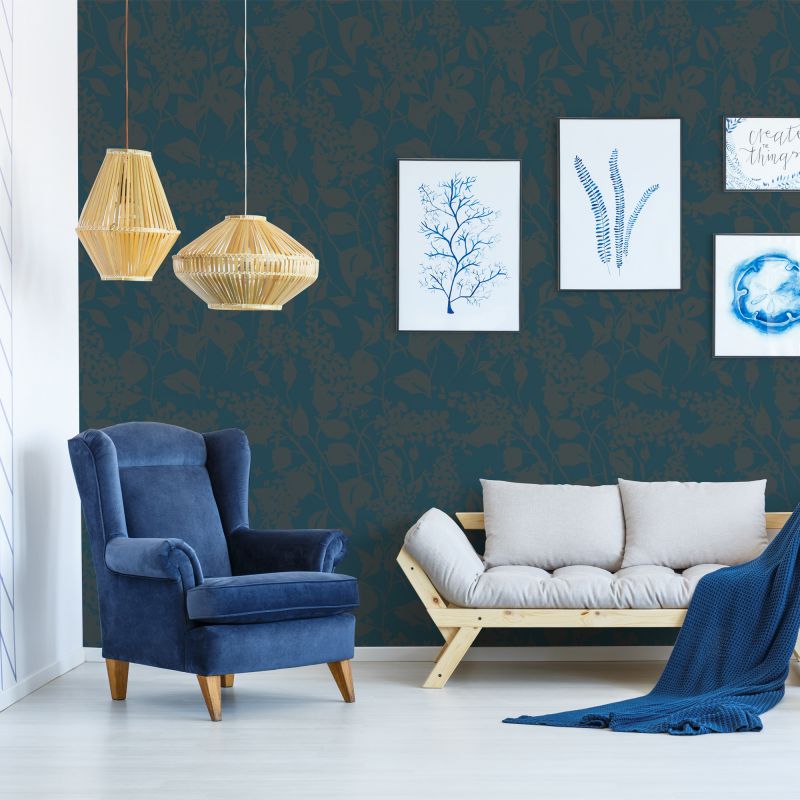 FOTOTAPET_LIVING_FLOWERS_OF_THE_GODS_BLUE